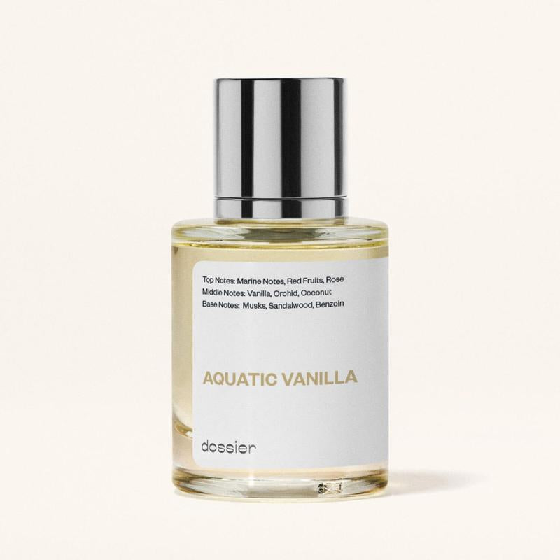 Aquatic Vanilla, Dossier, Unisex, 50Ml, Eau De Parfum, Marine Notes, Rose, Red Fruits, Vanilla, Orchid, Coconut, Musk, Sandalwood